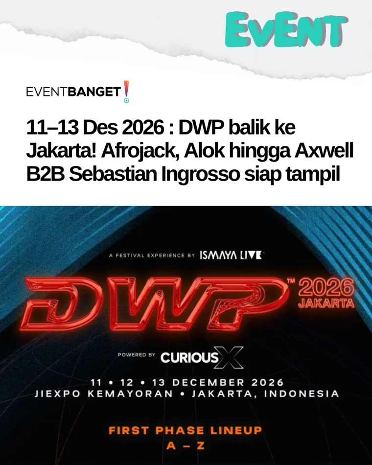 IG Feed slide 1: kartu berita event